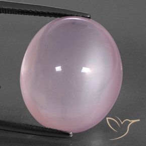 22.43ct Natural Light Pink Rose Quartz, Oval, Transparent/Translucent