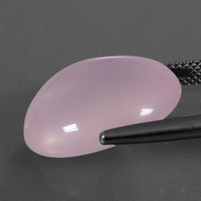 Rose Quartz Gemstone in 20 x 15 mm (calibrated) Size for Sale, Rose Quartz Stone in Pink Color