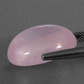 Rose Quartz Gemstone in 20 x 15 mm (calibrated) Size for Sale, Rose Quartz Stone in Pink Color