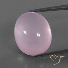 21.1 ct Oval Rose Quartz, 18.6 x 15.2 mm From South Africa, Photo A