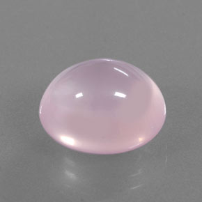 10.30 ct Pink Rose Quartz Stone, Natural Rose Quartz in Oval Cabochon Shape for Sale