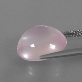 Rose Quartz Gemstone in 14.1 x 12.5 mm Size for Sale, Rose Quartz Stone in Pink Color