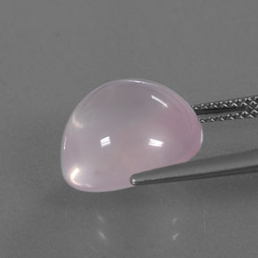 Rose Quartz Gemstone in 12.7 x 11.9 mm Size for Sale, Rose Quartz Stone in Pink Color