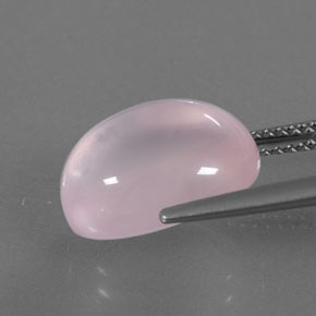 Rose Quartz Gemstone in 13.1 x 9.9 mm Size for Sale, Rose Quartz Stone in Pink Color