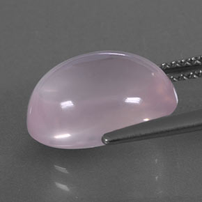 Rose Quartz Gemstone in 12.6 x 9.9 mm Size for Sale, Rose Quartz Stone in Pink Color