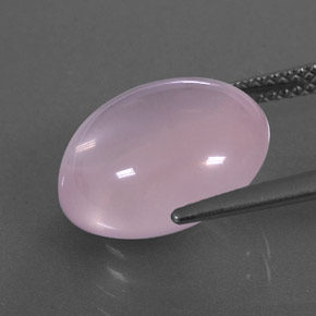 Rose Quartz Gemstone in 14 x 12 mm (calibrated) Size for Sale, Rose Quartz Stone in Pink Color