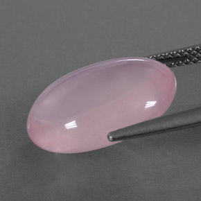 Rose Quartz Gemstone in 15.9 x 11.3 mm Size for Sale, Rose Quartz Stone in Pink Color