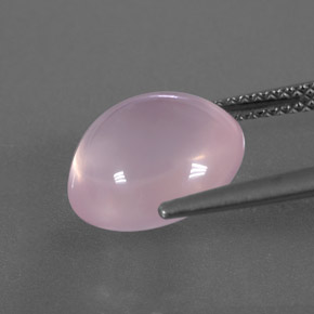 Rose Quartz Gemstone in 11.8 x 10.8 mm Size for Sale, Rose Quartz Stone in Pink Color