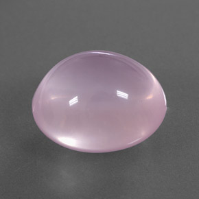14.13 ct Pink Rose Quartz Stone, Natural Rose Quartz in Oval Cabochon Shape for Sale