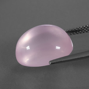 Rose Quartz Gemstone in 14.8 x 12.1 mm Size for Sale, Rose Quartz Stone in Pink Color