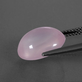 Rose Quartz Gemstone in 13.1 x 10.5 mm Size for Sale, Rose Quartz Stone in Pink Color