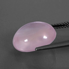 Rose Quartz Gemstone in 14 x 12 mm (calibrated) Size for Sale, Rose Quartz Stone in Pink Color