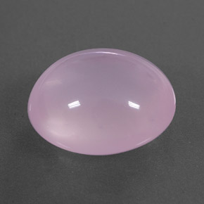 11.45 ct Pink Rose Quartz Stone, Natural Rose Quartz in Oval Cabochon Shape for Sale