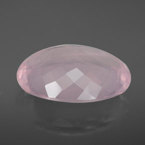 Rose Quartz Gemstone in 20 x 15 mm (calibrated) Size for Sale, Rose Quartz Stone in Pink Color
