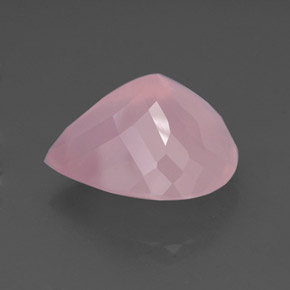 Rose Quartz Gemstone in 21.4 x 18.2 mm Size for Sale, Rose Quartz Stone in Pink Color