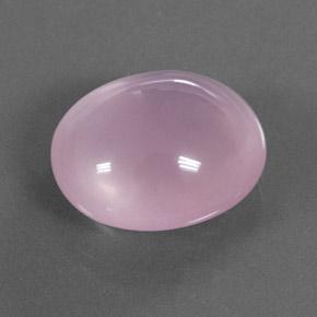 16.60 ct Pink Rose Quartz Stone, Natural Rose Quartz in Oval Cabochon Shape for Sale