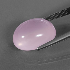 Rose Quartz Gemstone in 20 x 15 mm (calibrated) Size for Sale, Rose Quartz Stone in Pink Color