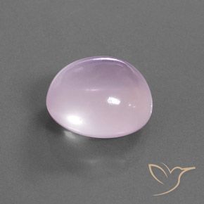 20.73 ct Pink Rose Quartz Stone, Natural Rose Quartz in Oval Cabochon Shape for Sale
