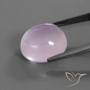 Rose Quartz Gemstone in 17 x 17 mm (calibrated) Size for Sale, Rose Quartz Stone in Light Pink Color