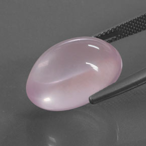 Rose Quartz Gemstone in 17.6 x 13.6 mm Size for Sale, Rose Quartz Stone in Bubblegum Pink Color