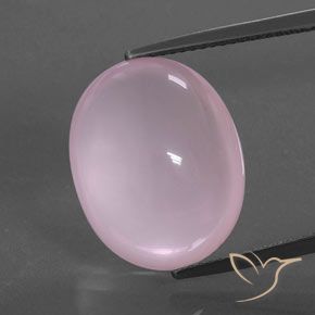 15.78ct Natural Bubblegum Pink Rose Quartz, Oval, Transparent