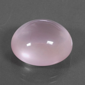 15.98 ct Pink Rose Quartz Stone, Natural Rose Quartz in Oval Cabochon Shape for Sale