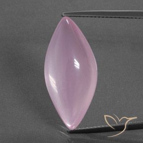 14.17ct Natural Rose Pink Rose Quartz, Marquise, Transparent