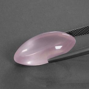 Rose Quartz Gemstone in 24.1 x 13.1 mm Size for Sale, Rose Quartz Stone in Medium Pink Color