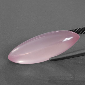 Rose Quartz Gemstone in 29.4 x 12.8 mm Size for Sale, Rose Quartz Stone in Pink Color