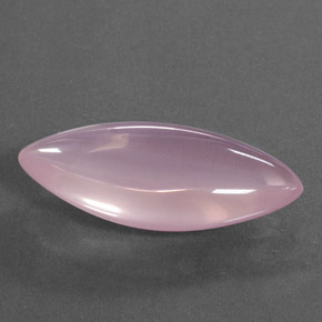 33.77 ct Pink Rose Quartz Stone, Natural Rose Quartz in Marquise Cabochon Shape for Sale