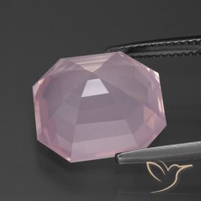 Rose Quartz Gemstone in 14 x 14 mm (calibrated) Size for Sale, Rose Quartz Stone in Bubblegum Pink Color
