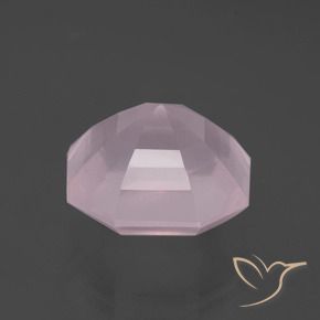 Rose Quartz Gemstone in 14 x 14 mm (calibrated) Size for Sale, Rose Quartz Stone in Bubblegum Pink Color