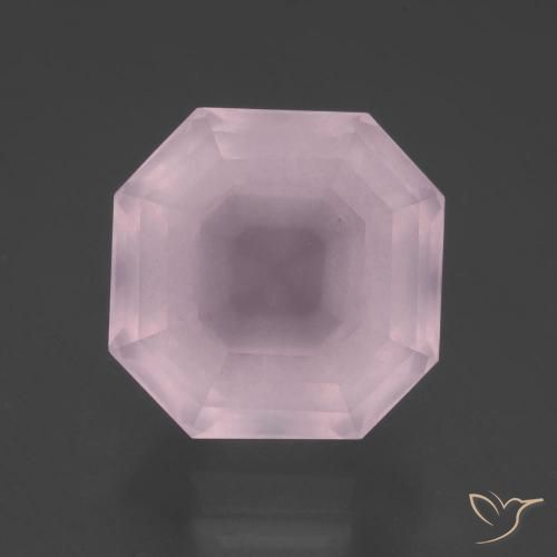 10,89 ct octagonschliff rosa Rosenquarz aus Südafrika, Größe 13,2 x 13,2mm, natürlicher Edelstein, Transparent Reinheit, 1 Stück octagonschliff Rosenquarz, Mohs-Härte von 7 Geeignet für den täglichen Gebrauch im Schmuck , Photo A
