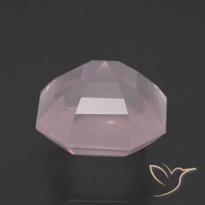 Rose Quartz Gemstone in 15 x 15 mm (calibrated) Size for Sale, Rose Quartz Stone in Bubblegum Pink Color
