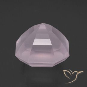 Rose Quartz Gemstone in 14 x 14 mm (calibrated) Size for Sale, Rose Quartz Stone in Light Pink Color