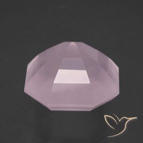 Rose Quartz Gemstone in 15 x 15 mm (calibrated) Size for Sale, Rose Quartz Stone in Rose Pink Color