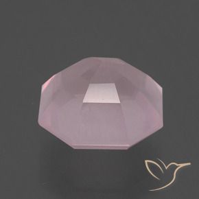 Rose Quartz Gemstone in 10 x 10 mm (calibrated) Size for Sale, Rose Quartz Stone in Light Rose Pink Color