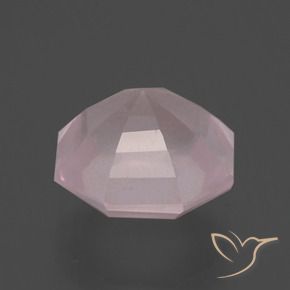 Rose Quartz Gemstone in 10 x 10 mm (calibrated) Size for Sale, Rose Quartz Stone in Light Rose Pink Color