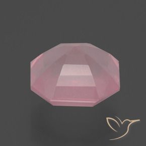 Rose Quartz Gemstone in 10 x 10 mm (calibrated) Size for Sale, Rose Quartz Stone in Medium Rose Pink Color