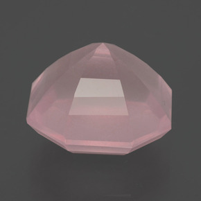 Rose Quartz Gemstone in 12.7 x 12.6 mm Size for Sale, Rose Quartz Stone in Pink Color
