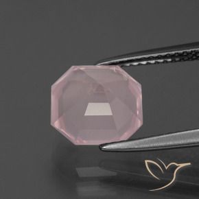 Rose Quartz Gemstone in 9 x 9 mm (calibrated) Size for Sale, Rose Quartz Stone in Rose Pink Color