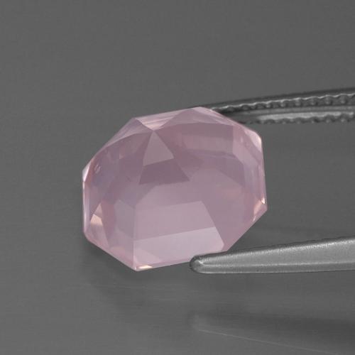 Rose Quartz Gemstone in 10.3 x 10.3 mm Size for Sale, Rose Quartz Stone in Light Pink Color