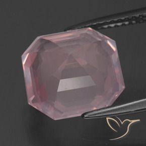 Rose Quartz Gemstone in 11 x 11 mm (calibrated) Size for Sale, Rose Quartz Stone in Rose Pink Color