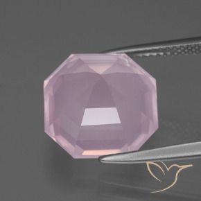 Rose Quartz Gemstone in 13 x 13 mm (calibrated) Size for Sale, Rose Quartz Stone in Bubblegum Pink Color