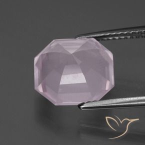 Rose Quartz Gemstone in 11 x 11 mm (calibrated) Size for Sale, Rose Quartz Stone in Bubblegum Pink Color