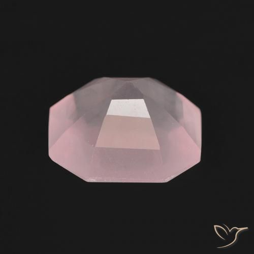 Rose Quartz Gemstone in 11 x 11 mm (calibrated) Size for Sale, Rose Quartz Stone in Light Pink Color