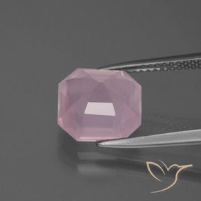 Rose Quartz Gemstone in 10 x 10 mm (calibrated) Size for Sale, Rose Quartz Stone in Rose Pink Color