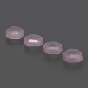Rose Quartz Gemstones in 8.6 x 8.6 mm Size for Sale, Rose Quartz Stones in Light Pink Color