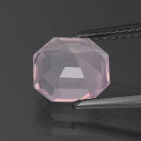 Rose Quartz Gemstone in 8 x 7.8 mm Size for Sale, Rose Quartz Stone in Pink Color
