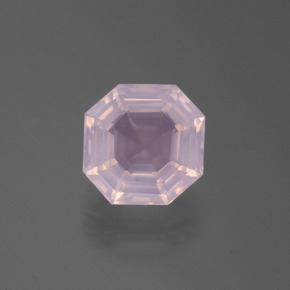 Light Pink Rose Quartz Gem - 2.3ct Asscher Cut (ID: 395286)